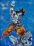 KAKARATO V FRIEZA DBZ Oil Drawing - @dcfinestone